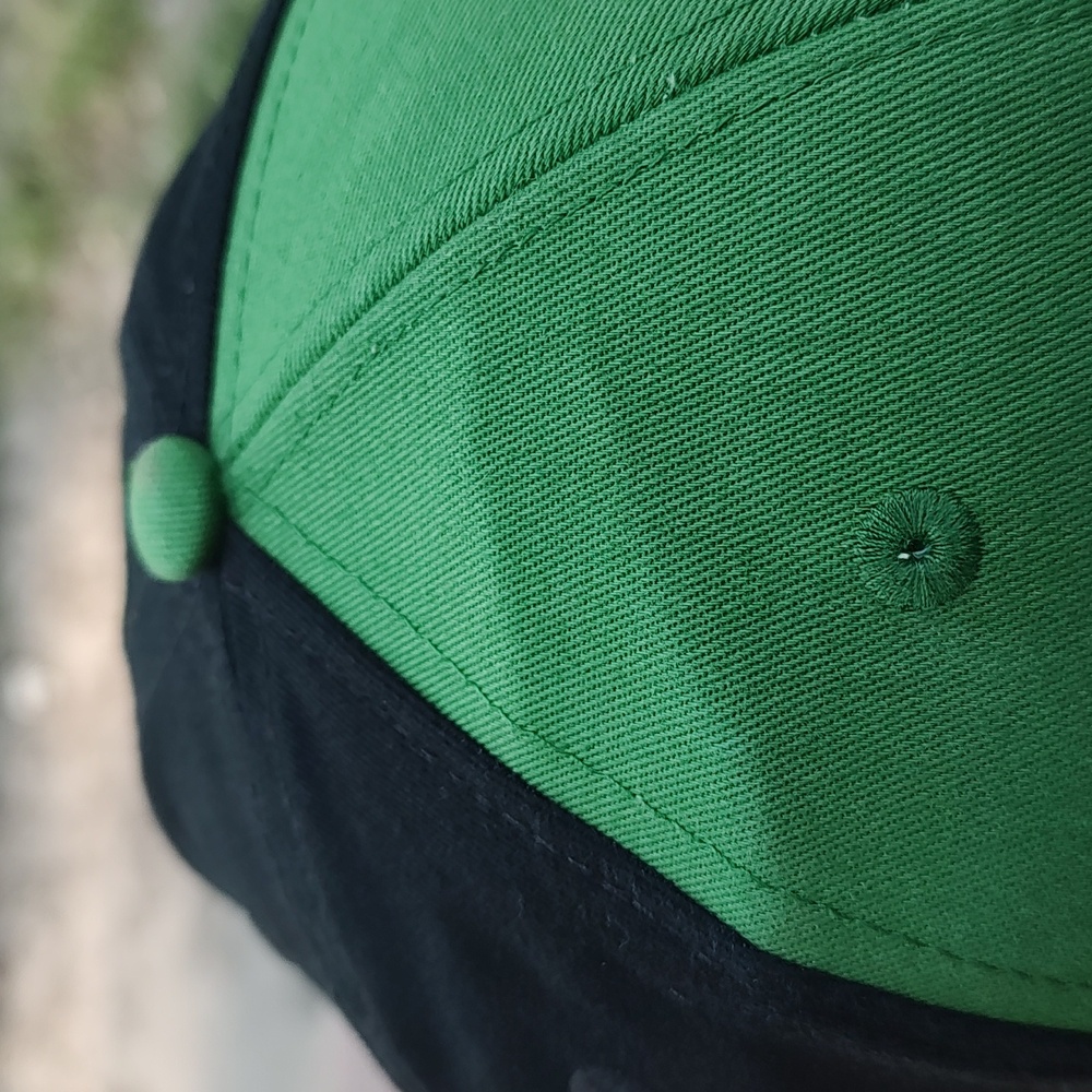 John Deere Stitched Patch Logo Snapback Hat Cap - image 5